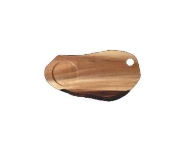 Naturale Wood Holzbrett 32x17cm mit 1 Vertiefung