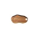 Naturale Wood Holzbrett 24x12.5cm mit 1 Vertiefung