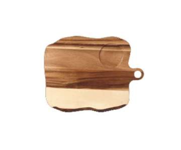 Naturale Wood Holzbrett 35x27cm mit 1 Vertiefung