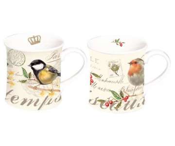 Oiseau Porzellanbecher 350 ml 2er Set in GB