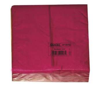 1\'280 Stk. Servietten bordeaux 33x33cm 2-lagig 1/8 Falz