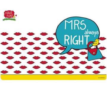 Mr. Right Tischset 45x30cm