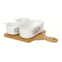 Les Delices des Gourmets Gourmet Set 6-tlg., 28x18 cm