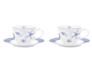 Mistral 2er Set Teetasse m. Unterteller 240 ml