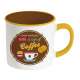 Retro Break Coffee Keramikbecher 300 ml, braun