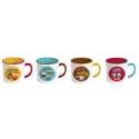 Retro Break Coffee 4er Set Keramikbecher 300 ml