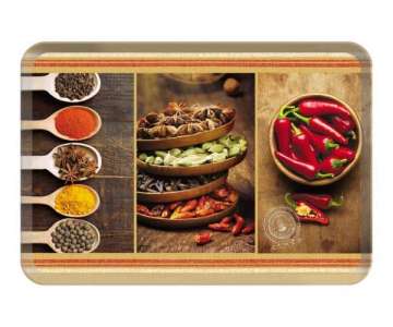 Kitchen Spices Tablett 21x15 cm