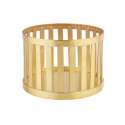 Korb/Stnder  15cm H: 10.5cm Gold