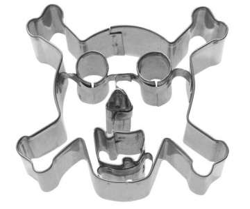 Ausstechform Totenkopf 2D, 7 cm