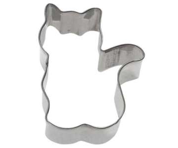 Ausstechform Katze sitzend, 5 cm