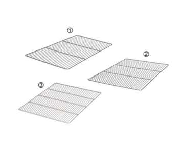 Backgitter GN1/1 53x32.5cm