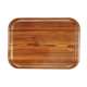 Tablett Fast Food Teak 37.5x26.5cm