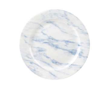 Marble Blue Teller flach 30.5cm