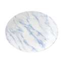 Marble Blue Platte coupe oval 31.7x25.5cm