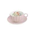 Royal Pink Teetasse m. Unterteller 200 ml in GB