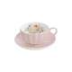 Royal Pink Teetasse m. Unterteller 200 ml in GB