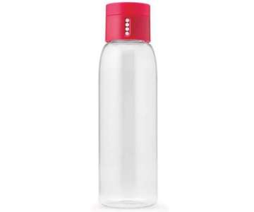 Dot Trinkflasche, transp./pink, 600 ml