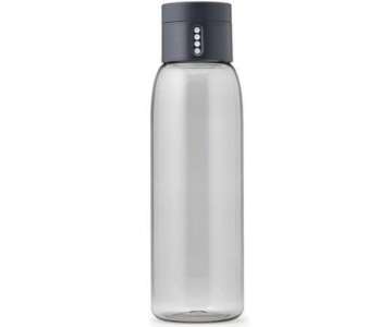 Dot Trinkflasche, transp./grau, 600 ml