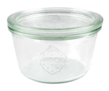 WECK Sturzglas Schale 290ml RR100 mit Deckel