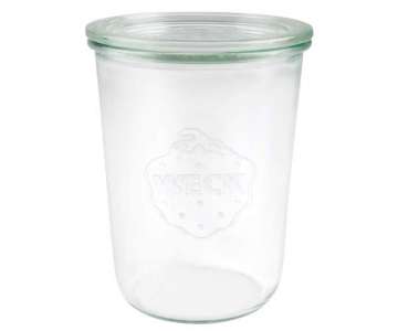 WECK Sturzglas 850ml RR100 mit Deckel