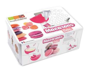 Set in Metallbox, Macarons Kit