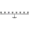 Kerzenhalter Linea Luce 4, B: 34.5cm verchromt glanz