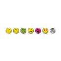 Smiley Buttons 50 Stck 3.1 cm