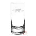 Steinlin Wasserglas Kuh