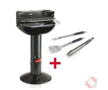 Barbecook Grill Arena Black+Besteck Set