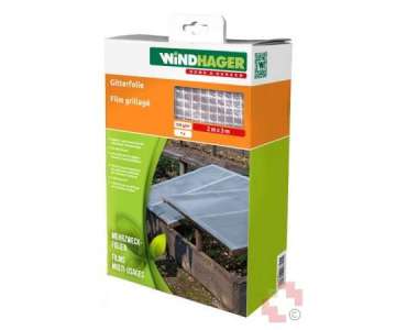 Windhager Gitter-Folie 3x2m transparent