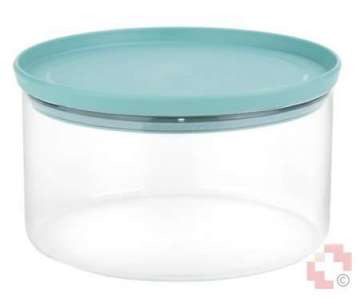 Brabantia Dose Glas stapelbar rund mint