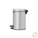 Brabantia Treteimer metallic grey 5l