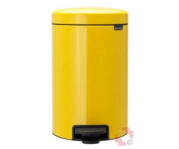 Brabantia Treteimer daisy yellow 12l