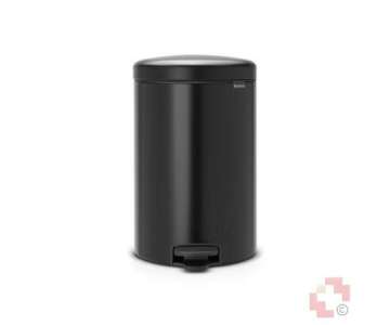 Brabantia Treteimer matt black 20l