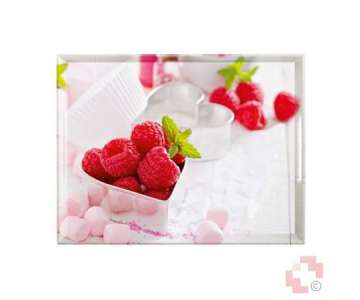 Emsa Tablett Rasberries 50x37cm